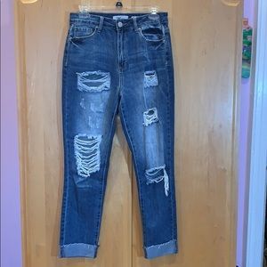 Boyfriend washed jeans